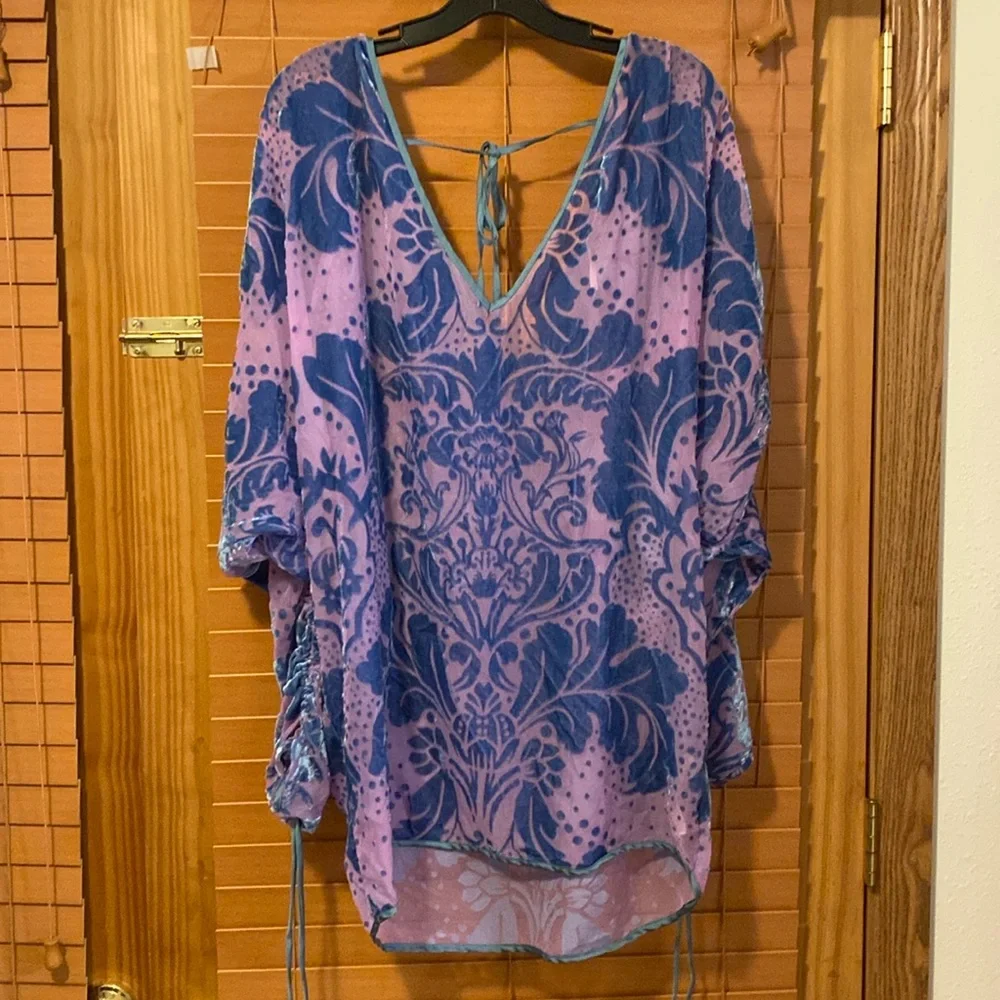 Free People Velvet Mini Dress - Picture 1 of 6